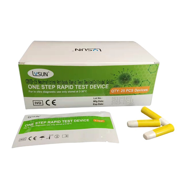 Covid 19 neitralizējošo antivielu ātrais tests