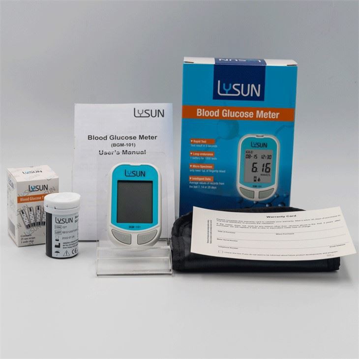 Handheld Blood Glucose Meter Monitoring System For Home Care