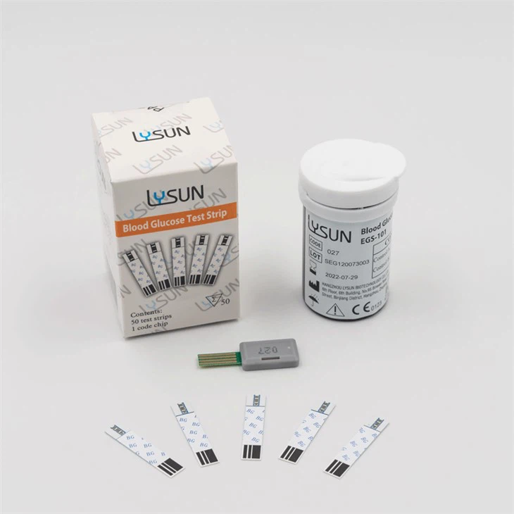 Lysun Hot Product Family Use Smart Device Glucos Meter Blood Glucose Blood Check Meter Blood Glucose Meter