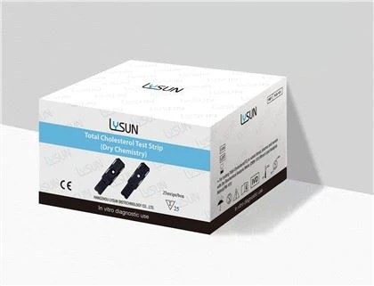LYSUN CE 6 in 1 TC/TG/HDL/UR/UA/CR sausās bioķīmiskās analīzes holesterīna mērītājs