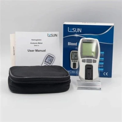 Lysun Clinical Analytical Instrument Hemoglobin Strips Hemoglobīna mērītājs