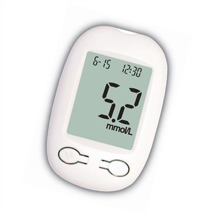 Ātrās pārbaudes glikozes mērītājs asinīs