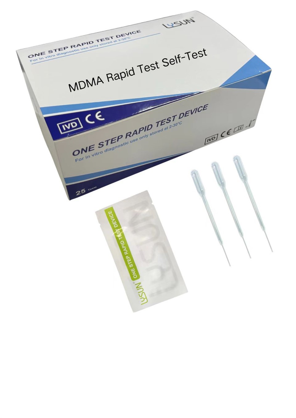 Lyusn MDMA zāļu testa komplekts
